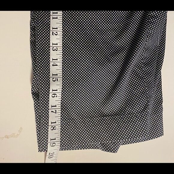 Tommy Hilfiger Black Polka Dot Bermuda Shorts - Picture 8 of 10